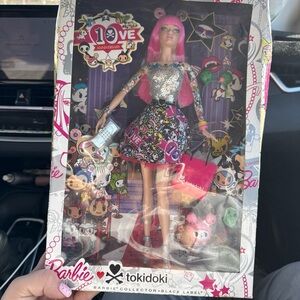 Barbie 2014 Tokidoki Doll with Pink and Silver Outfit